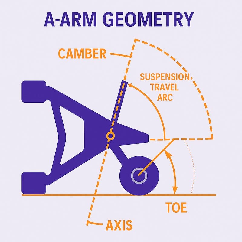 A-Arm Function in RXV Suspension