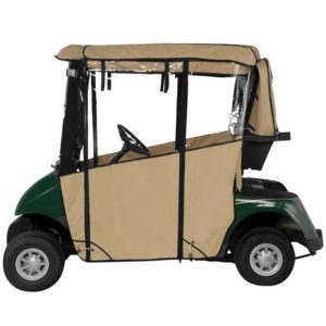 OEM EZGO RXV Golf Cart Enclosure for Modular Top 2-Passenger (2008-2023) Genuine EZGO Part #10013391G0002