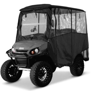 OEM EZGO Golf Cart Black Enclosure (80" Eagle Top) Genuine E-Z-Go Part #10013531G02