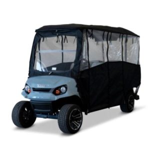 OEM EZGO Golf Cart Black 6-Passenger Enclosure- Genuine EZGO Part #10013532G02