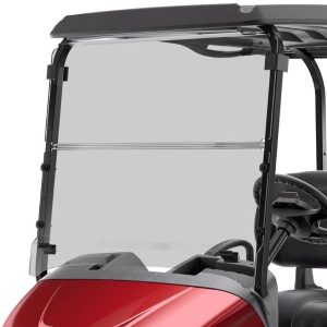 OEM EZGO RXV Tinted Split Windshield Kit (54″ Blow-Molded Roof)- Genuine EZGO Part #10020147