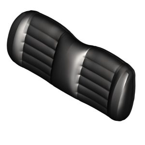 OEM EZGO RXV Golf Cart Premium Seat Back (Black) Genuine E-Z-GO Part #10046623G21