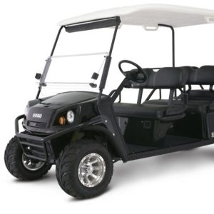 OEM EZGO Golf Cart Split Windshield Kit (82" Top, 6-Passenger Golf Carts) - Genuine EZGO Part #607255