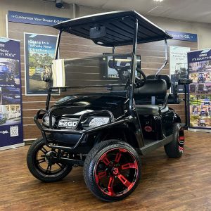 2018 E-Z-GO TXT • Gas • Black • Street-Ready and American-Built