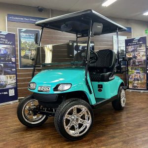 2018 E-Z-GO TXT • Gas • Turqua • Street-Ready and American-Built