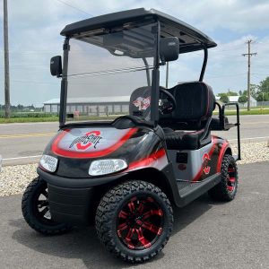 2019 E-Z-GO RXV Elite 2.2 • Lithium • Ohio State Buckeyes Themed • Street-Ready and American-Built
