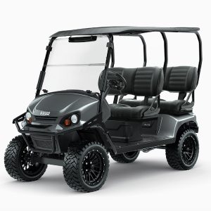 2026 E-Z-GO Liberty Elite 2.2 Lifted • Lithium • Metallic Charcoal • Street-Ready and American-Built