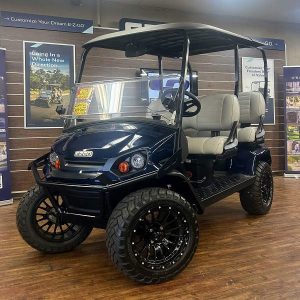 2026 E-Z-GO Liberty Elite 2.2 Lifted • Lithium • Patriot Blue • Street-Ready and American-Built