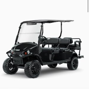 2026 E-Z-GO Express 6 Lifted • Summit • Gas • Black • Street-Ready and American-Built