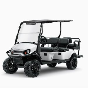 2026 E-Z-GO Express 6 Elite 4.2 Lifted • Summit • Lithium • Bright White • Street-Ready and American-Built