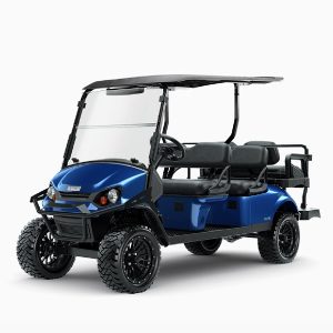 2026 E-Z-GO Express 6 Elite 4.2 Lifted • Summit • Lithium • Electric Blue • Street-Ready and American-Built