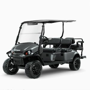2026 E-Z-GO Express 6 Elite 4.2 Lifted • Summit • Lithium • Metallic Charcoal • Street-Ready and American-Built
