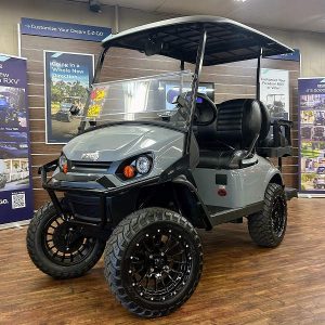 2026 E-Z-GO Express 4 Lifted • Gas • Slate • Street-Ready and American-Built