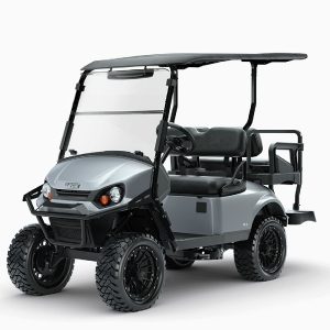 2026 E-Z-GO Express 4 Lifted • Gas • Platinum • Street-Ready and American-Built