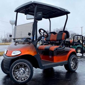 E-Z-GO Freedom RXV - Root Beer Orange Fade