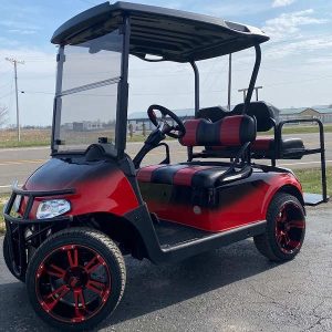 E-Z-GO Freedom RXV, Black/Red Fade