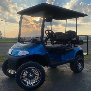 E-Z-GO Freedom RXV, Black/Royal Blue Fade