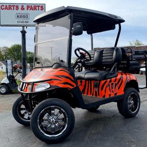 E-Z-GO Freedom RXV, Cincinnati Bengals Orange Striped