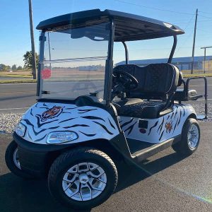 E-Z-GO Freedom RXV, Cincinnati Bengals White Striped