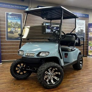 2018 E-Z-GO TXT • Gas • Ocean Grey • Street-Ready and American-Built