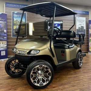 2018 E-Z-GO TXT • Gas • Almond • Street-Ready and American-Built