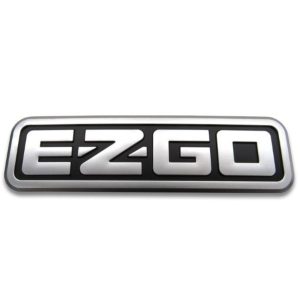 OEM EZGO Golf Cart Name Plate- Genuine E-Z-GO Part #10011930