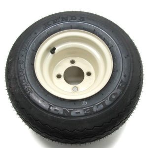 OEM Golf Cart Kenda Hole-N-One Tire & Wheel Assembly- Genuine E-Z-GO Part #612772