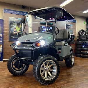 2026 E-Z-GO Express 4 Lifted • Gas • Slate • Street-Ready and American-Built