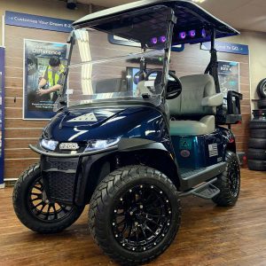 2026 E-Z-GO RXV 4 XTL ELiTE Lithium 2.2 Lifted • Limited Edition Folds of Honor Patriot Blue • American-Built • Street-Ready