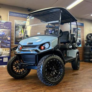 2026 E-Z-GO Liberty X Elite 2.2 Lifted • Lithium • Ocean Grey • Street-Ready and American-Built