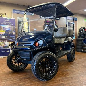 2026 E-Z-GO Liberty X Elite 2.2 Lifted • Lithium • Patriot Blue • Street-Ready and American-Built