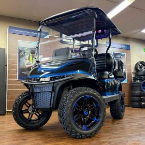 2026 E-Z-GO RXV 4 XTL ELiTE Lithium 2.2 Lifted • Blue Venom • American-Built • Street-Ready