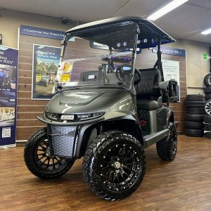 2026 E-Z-GO RXV 4 XTL ELiTE Lithium 2.2 Lifted • Metallic Charcoal • American-Built • Street-Ready