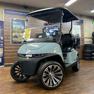 2026 E-Z-GO RXV 4 STL ELiTE 2.2 • Lithium • Ocean Grey • American-Built • Street-Ready