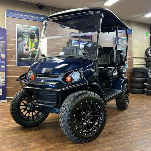 2026 E-Z-GO Liberty Elite XTL 2.2 Lifted • Lithium • Patriot Blue • Street-Ready and American-Built