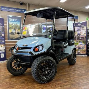 2026 E-Z-GO Liberty X Elite 2.2 Lifted • Lithium • Ocean Grey • Street-Ready and American-Built