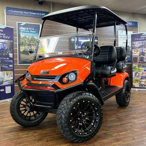 2026 E-Z-GO Liberty X Elite 2.2 Lifted • Lithium • Solar Flare • Street-Ready and American-Built