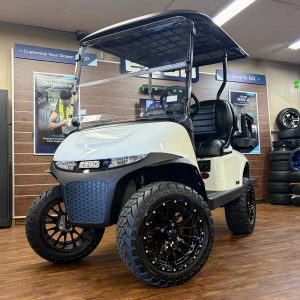 2026 E-Z-GO RXV 4 Summit X ELiTE 2.2 • Lithium • Bright White • American-Built • Street-Ready