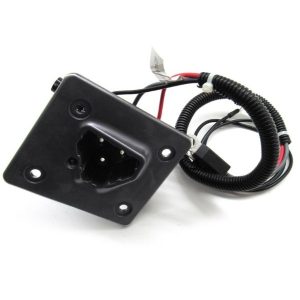 OEM EZGO Golf Cart TXT 48-Volt Delta-Q Charger Receptacle- Genuine E-Z-GO Part #613304