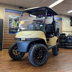 2026 E-Z-GO RXV 4 Summit XTL ELiTE Lithium 2.2 Lifted • Dune • American-Built • Street-Ready