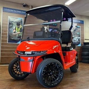 2026 E-Z-GO RXV4 STL Elite Lithium 2.2 Lifted • Lithium • Solar Flare • Street-Ready and American-Built