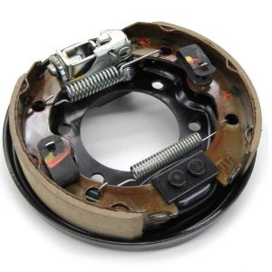 OEM EZGO Golf Cart Rear Brake Drum Shoe Assembly RH Side- 2009-2025 Cable Brake Models- Genuine EZGO Part #612189