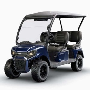 2027 E-Z-GO Liberty 4F Elite 2.2 Lifted • Lithium • Patriot Blue • Street-Ready and American-Built