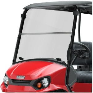 OEM EZGO/Cushman Golf Cart Windshield- Tinted- Genuine E-Z-GO Part #10011018