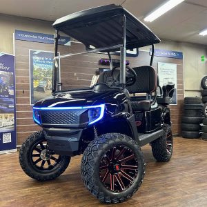 2021 E-Z-GO RXV Elite 2.2 Lifted • Lithium • Black Apex • Street-Ready and American-Built