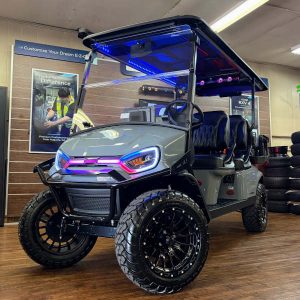2026 E-Z-GO Express 6 Summit XTL Elite 4.2 Lifted • Lithium • Slate • Street-Ready and American-Built