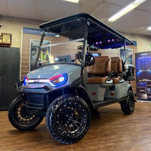 2027 E-Z-GO Express 6 Summit XTL Elite 4.2 Lifted • Lithium • Slate • Street-Ready and American-Built