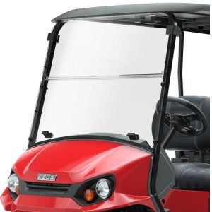 OEM EZGO/Cushman Golf Cart Windshield- Clear- Genuine E-Z-GO Part #10011017