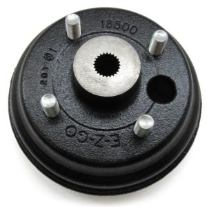 OEM EZGO Golf Cart Brake Drum Assembly- Genuine EZGO Part #19186G1P