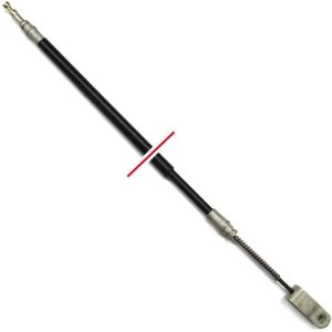 OEM EZGO Brake Cable- 65.06-Inches- PN# 624695